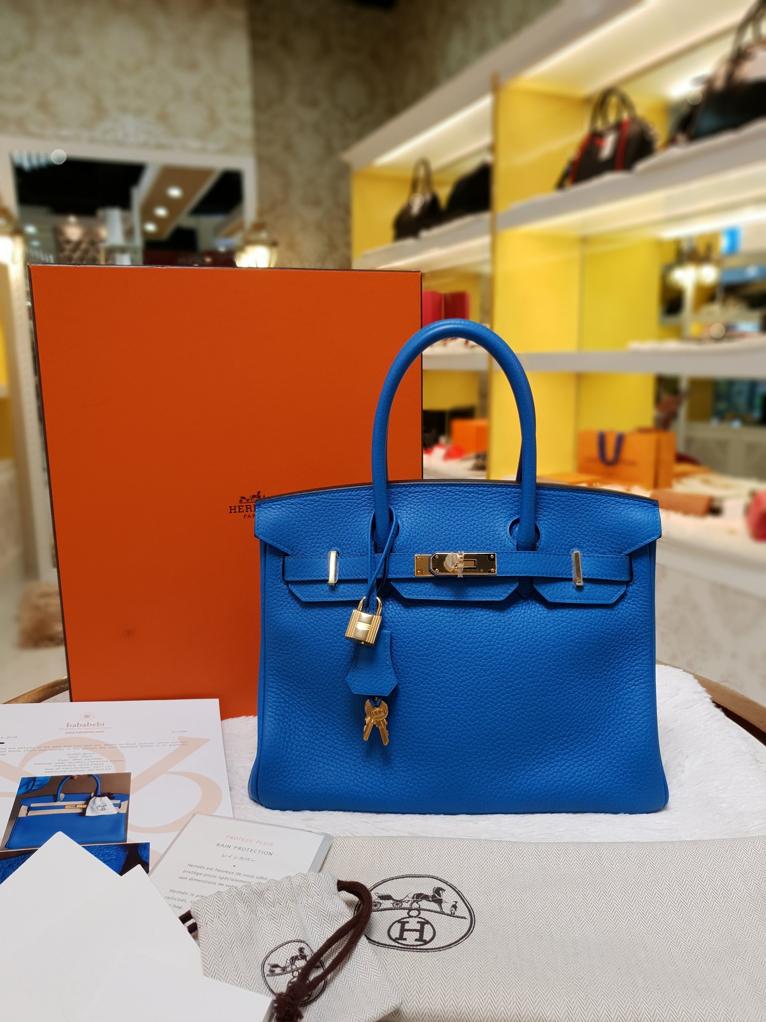 hermes blue zanzibar vs blue hydra