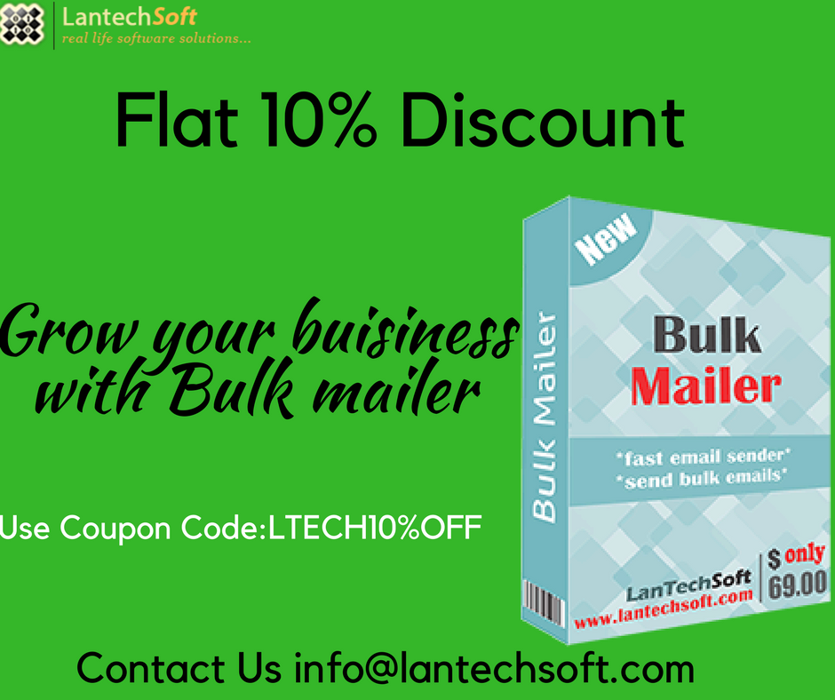 Sureshraz's tweet photo. Bulk Mailer Pro is a fast Bulk Mail Software developed to help send Bulk Email to large number of email IDs in a single operation. #Software #email #tools #marketing #Business #strategy #Productivity #express #bulkmailer #emailsender #Mailerpron #EmailMarketing #business https://t.co/HfYGl3IqRH