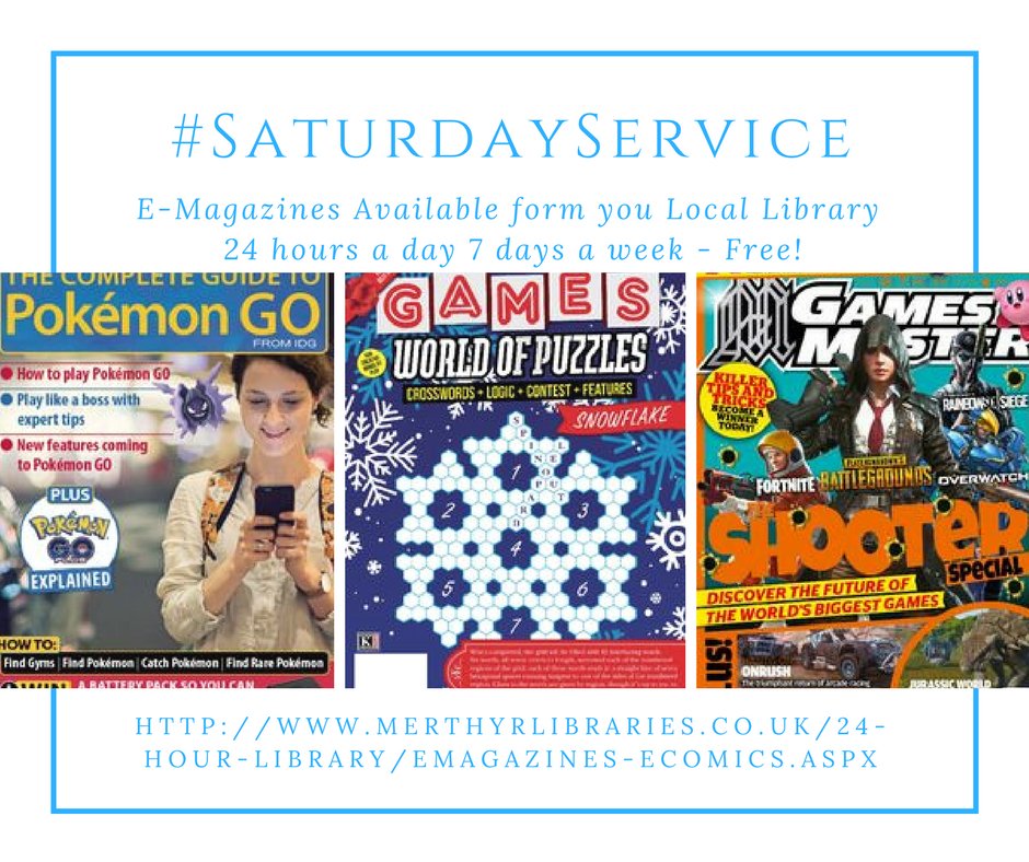 For our #SaturdayService this week we are looking at what's on offer in the world of games!