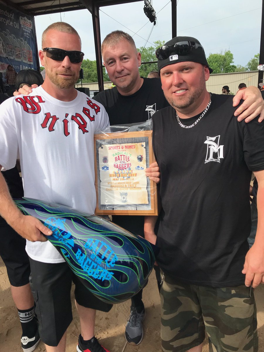 SnipesMachine's tweet image. Made a day trip to bike week , was well worth it , so happy for theses guys !#snipesmachine