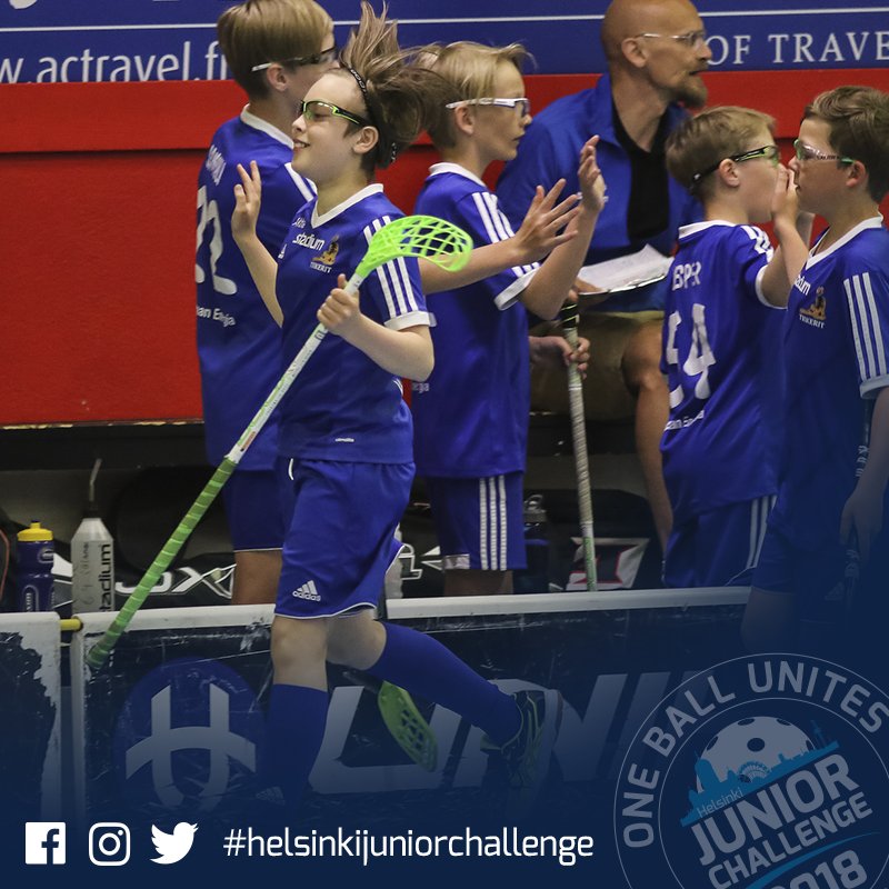 ArenaCenter's tweet image. Mukavia pelejä ja iloisia pelaajia! Tätä on Helsinki Junior Challenge. Lisää kuvia Facebookin puolella -&amp;gt; facebook.com/HelsinkiJunior…

#helsinkijuniorchallenge #arenacenter #salibandy #floorball #innebandy