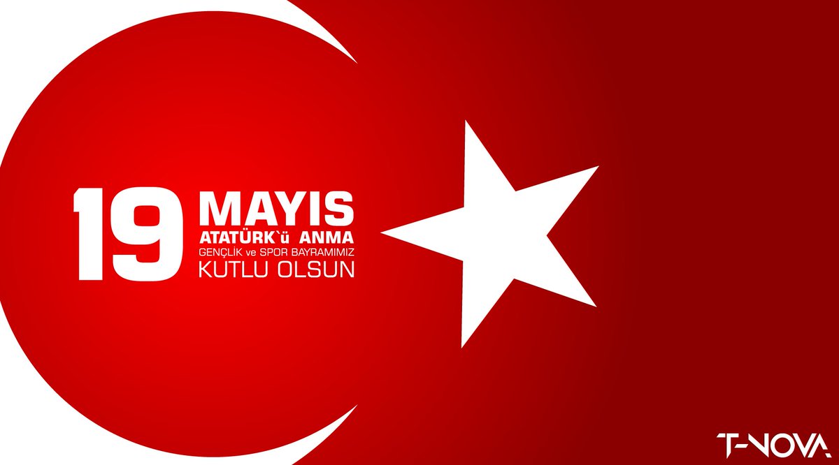 19 Mayıs Atatürk'ü Anma, Gençlik ve Spor Bayramı Kutlu Olsun.