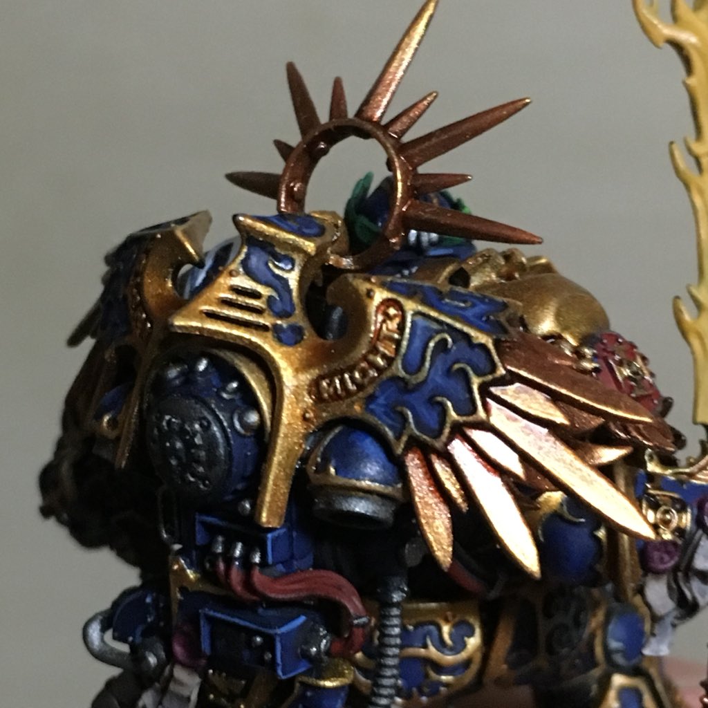 ウォーハンマー40,000 ロブート・グィリマン 塗装完成 ちちやま様専用