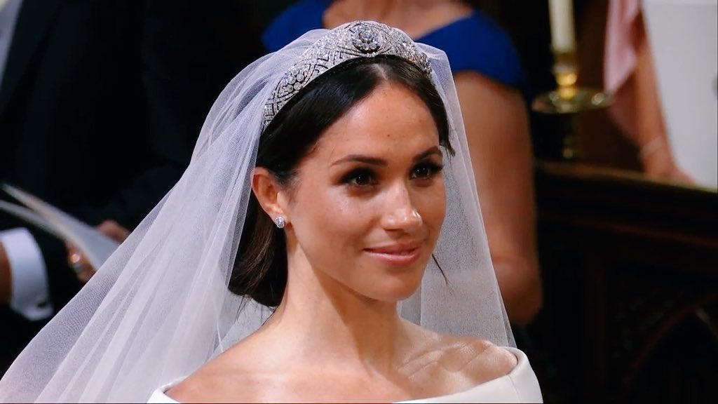 That glow after Harry removed the veil. SHE’S SO BEAUTIFUL.  #RoyalWedding