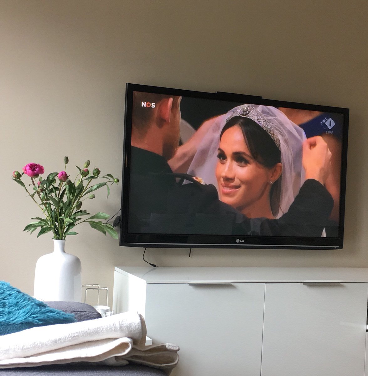 Genieten ❤️ #royalwedding #poweroflove