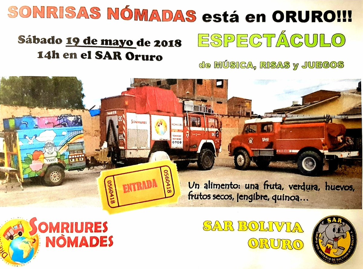 totiroger's tweet photo. FANTABULOSO,  OU YEAH !!!
#Bolivia 

#DREAMWARRIOR #somriures #sonrisas #nomadas #nomades #SATNAM #camion4x4 #camino #intercambio  #sonrisasnomadas #animacioinfantil
#equipo #alegria #amor #luz #gratitud
#oruro https://t.co/DB5Mpy5rWn