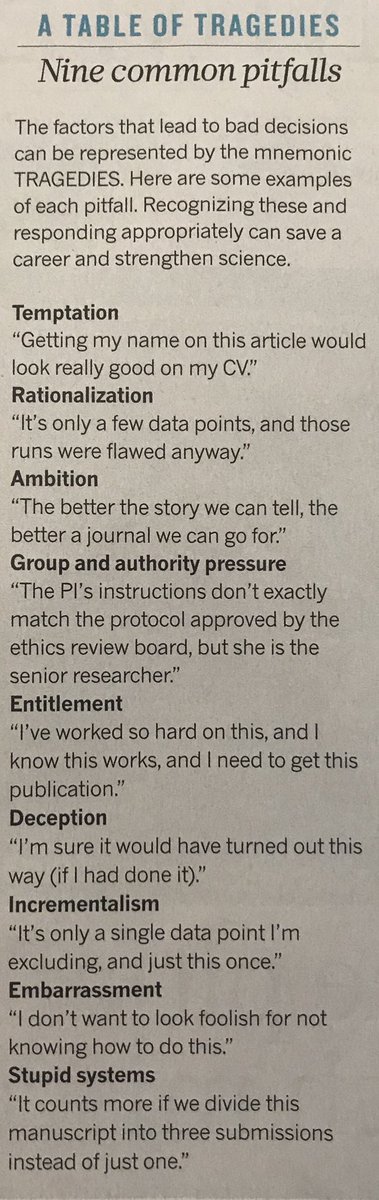 bearore's tweet image. TRAGEDIES, from nature.com/collections/la… @naturenews #labhealth