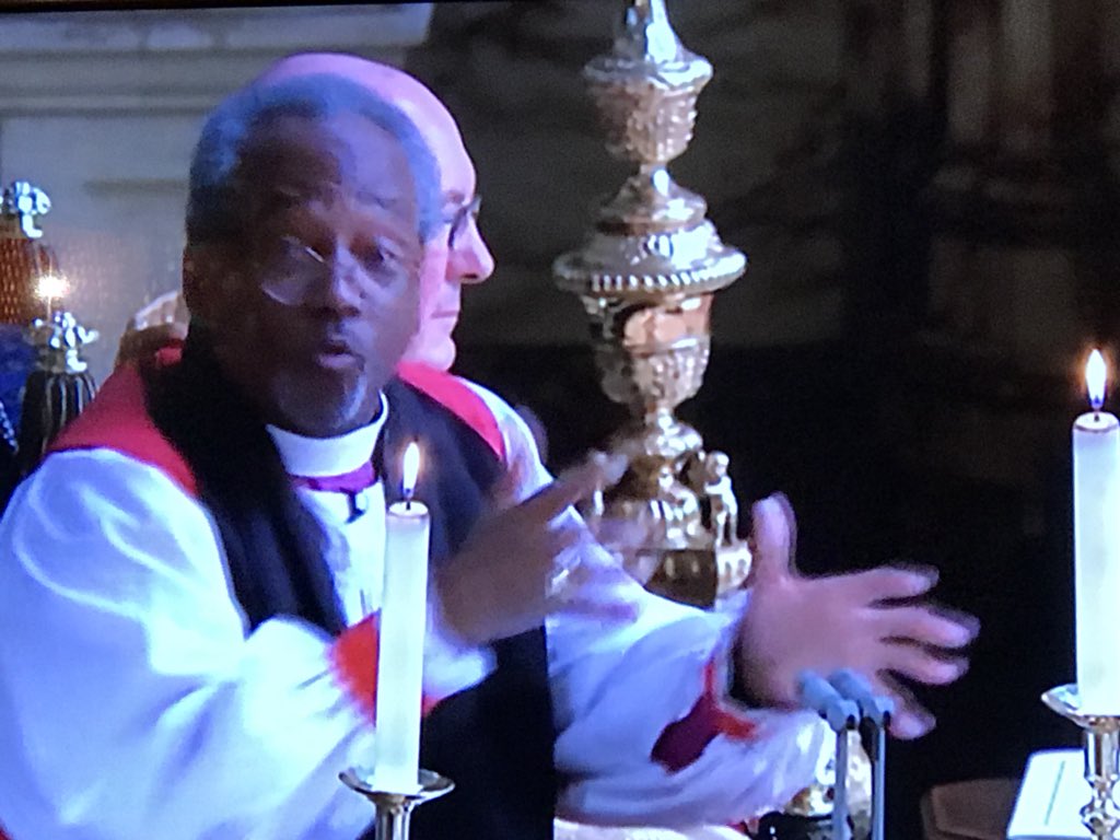 Old mate’s gone totally off-script now 
#RoyalWedding2018 #royalwedding