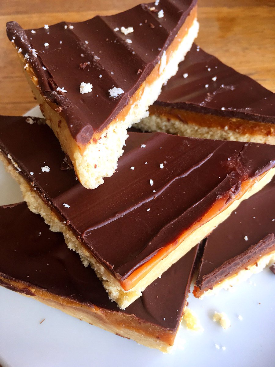 Caramel shortbread