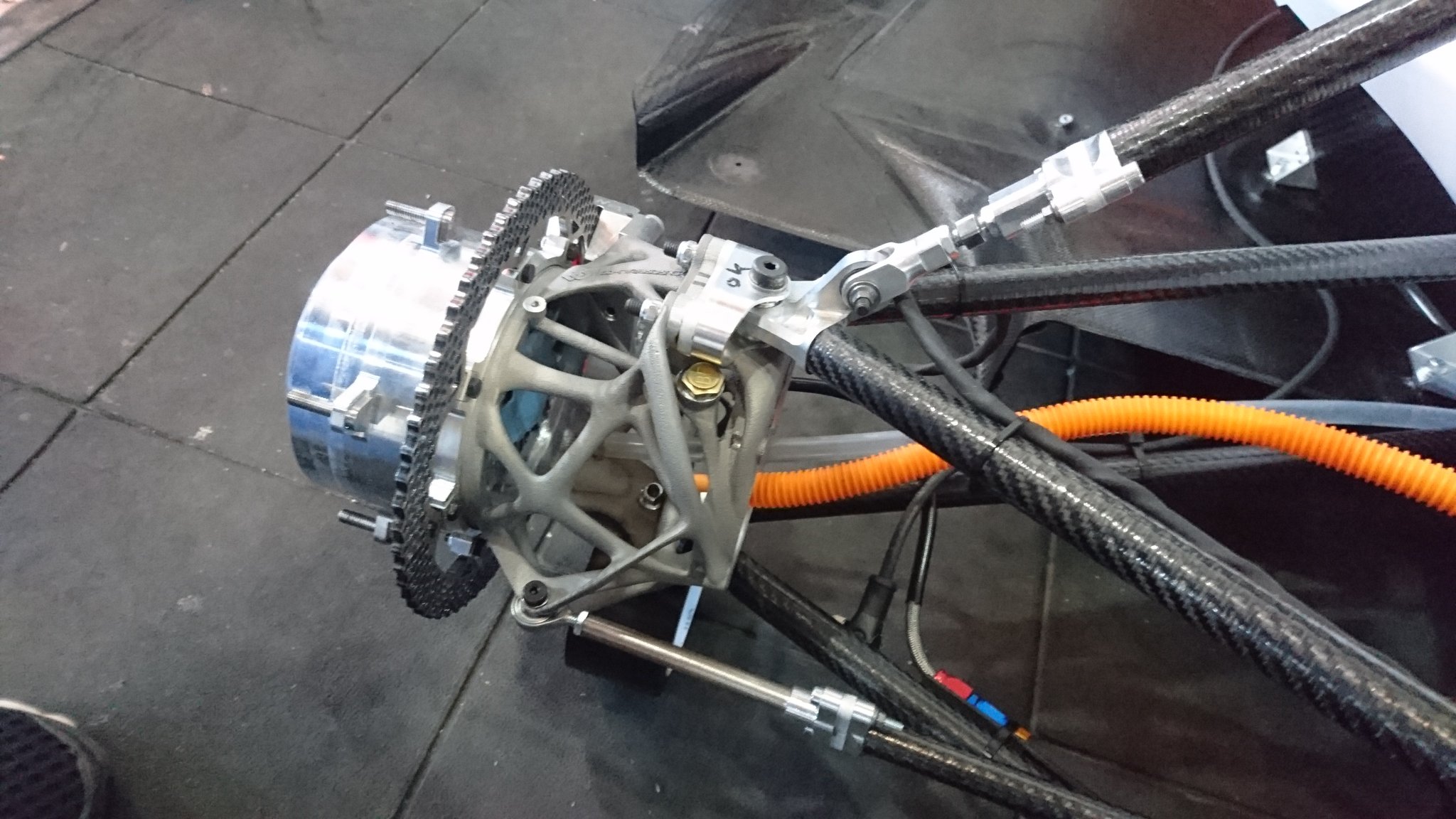 Thomas Weber on Twitter: "That's the @TUfast upright without the motor