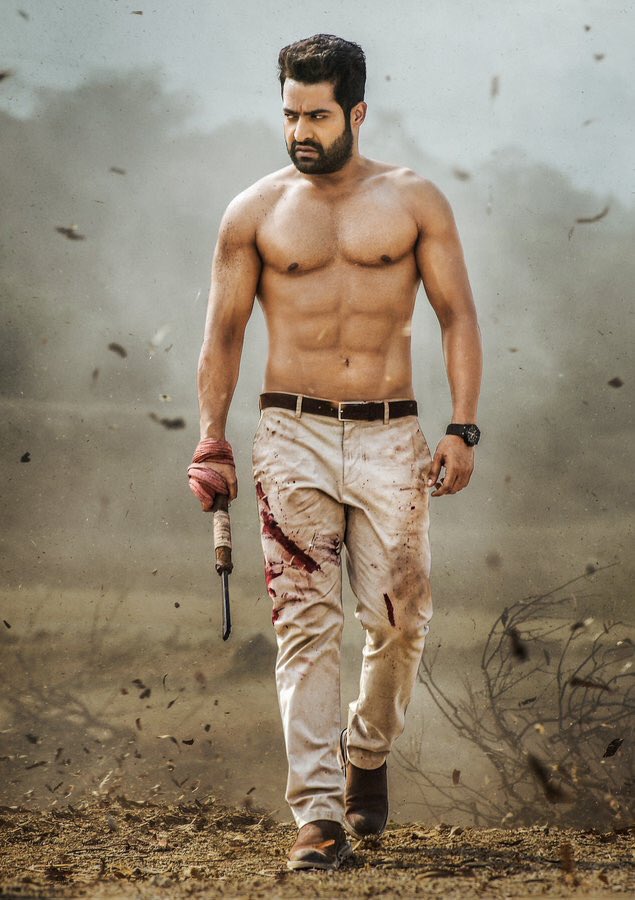 vamsikaka's tweet photo. #WithoutLogos
#AravindhaSamethaFirstLook https://t.co/kCZXBcxQmg