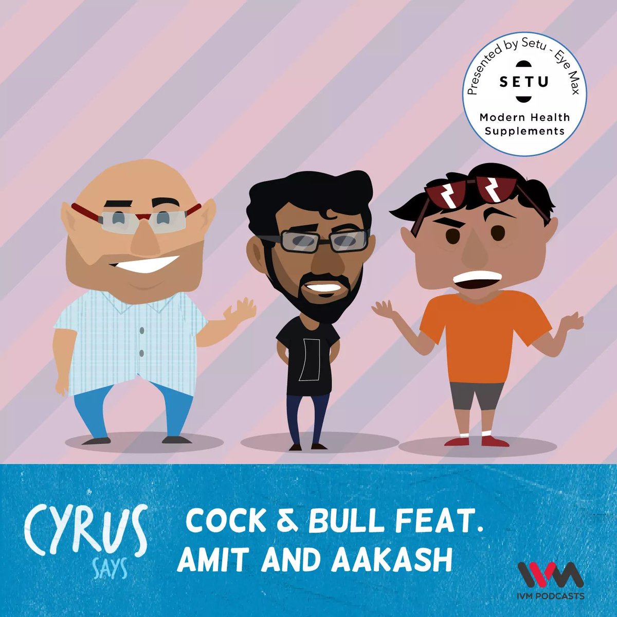 SetuIndia's tweet photo. On this week's episode of #CockAndBull on @IVMPodcasts brought to you by Setu EyeMax, we bring to you Amit & Akash Mehta.
Protect and screen-proof your eyes as you enjoy your screen time, your way.
Participate now to WIN an Exclusive TV Binge Kit!
#ContestAlert #TheNowWay https://t.co/OWMUD8MgJ2