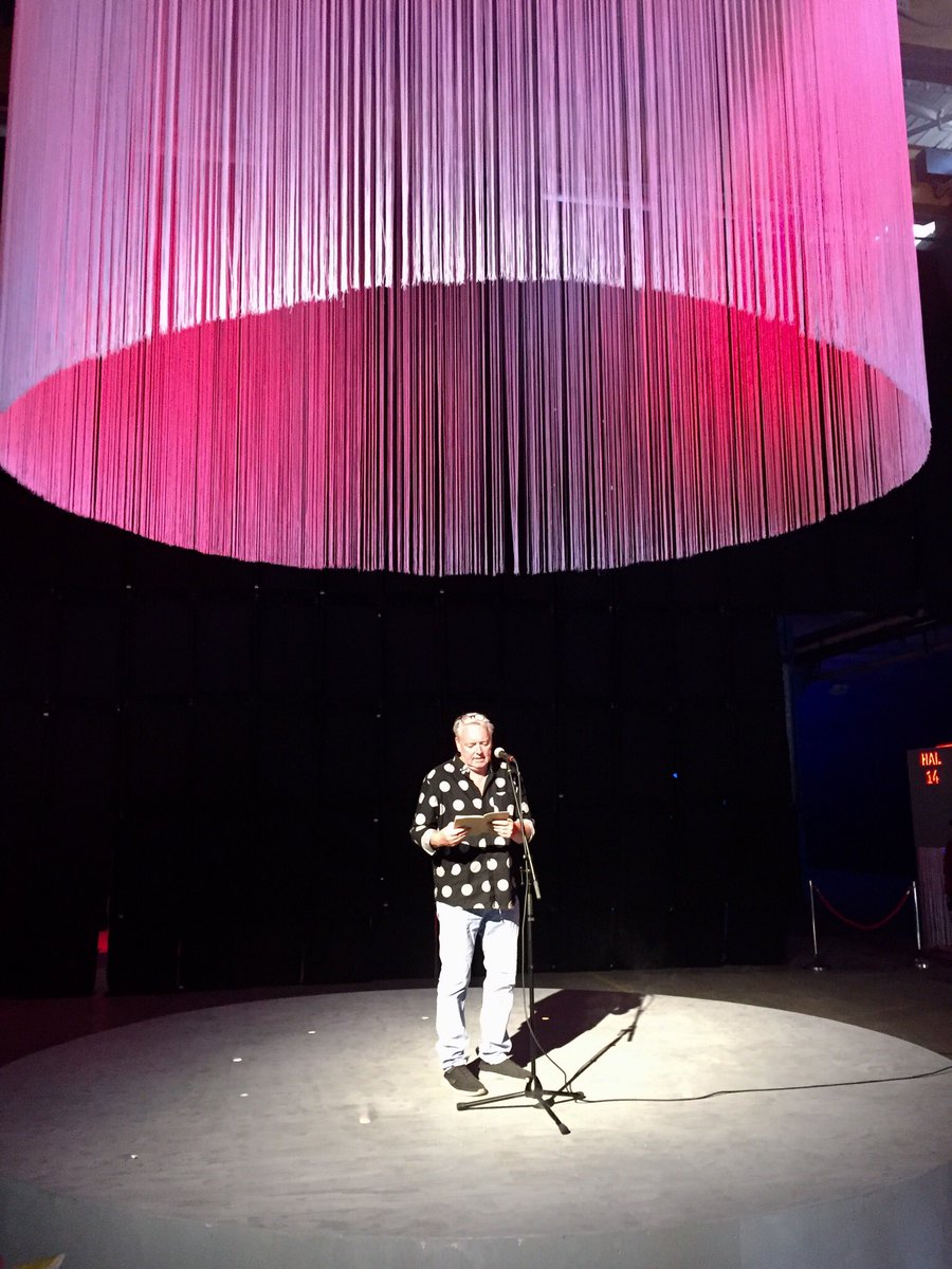 kapelicagallery's tweet photo. Impressive setup of the #clickfestival stages. Mikael Fock w/ the #cultureyard team made the warm welcome to public. https://t.co/jxxT37gyTG