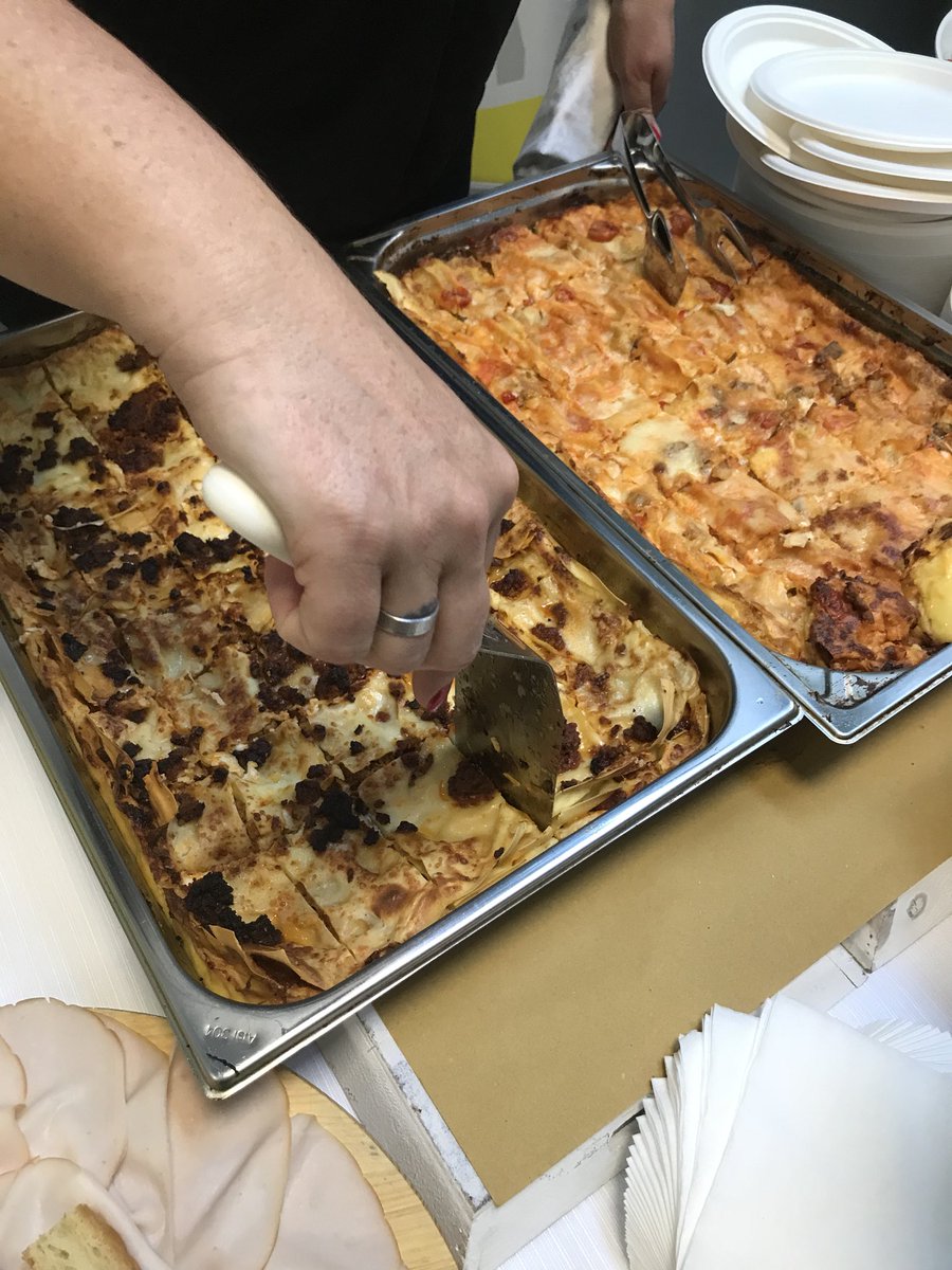 Sarà ricordato come il WordCamp delle lasagne da sogno. 😋 Il WordCamp con il cibo più buono mai visto. Bologna non delude mai. 💙❤️ #wcbo #wcbo18
