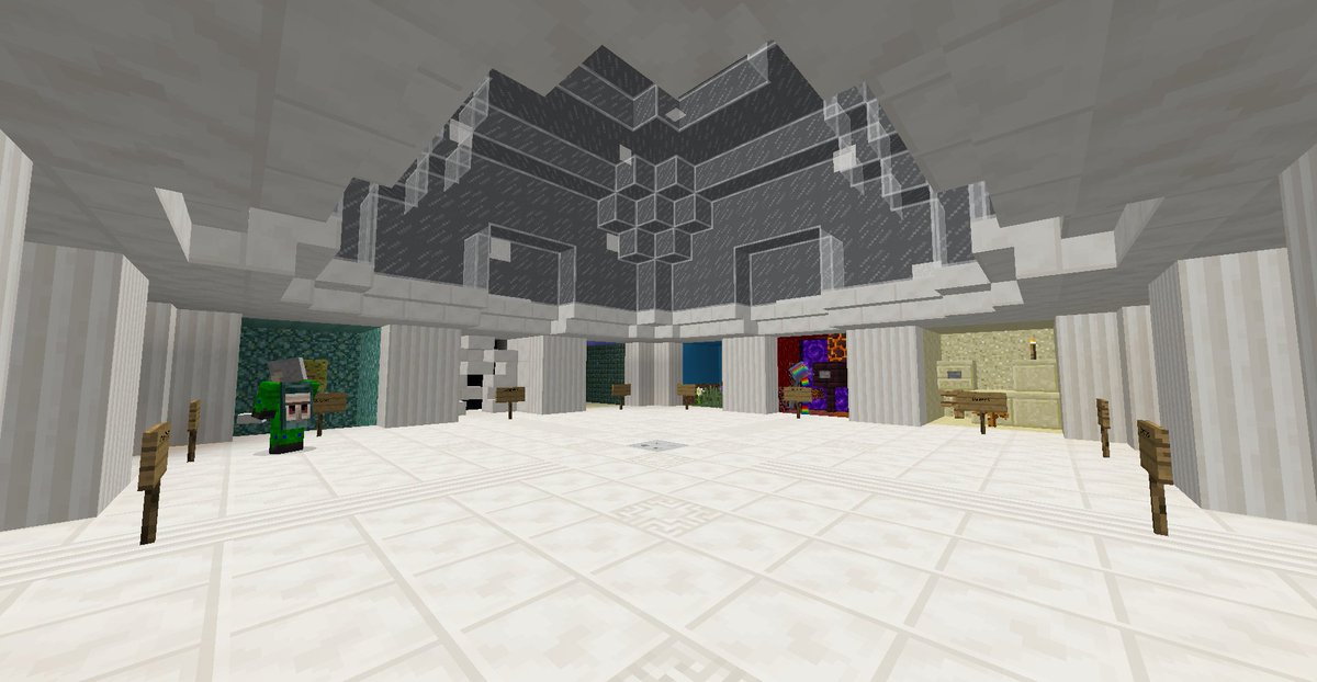 PixelBitNetwork's tweet photo. Today our Staff team are working on a brand new #MobArena hub! How does it look so far? https://t.co/BDGdlq6fjA