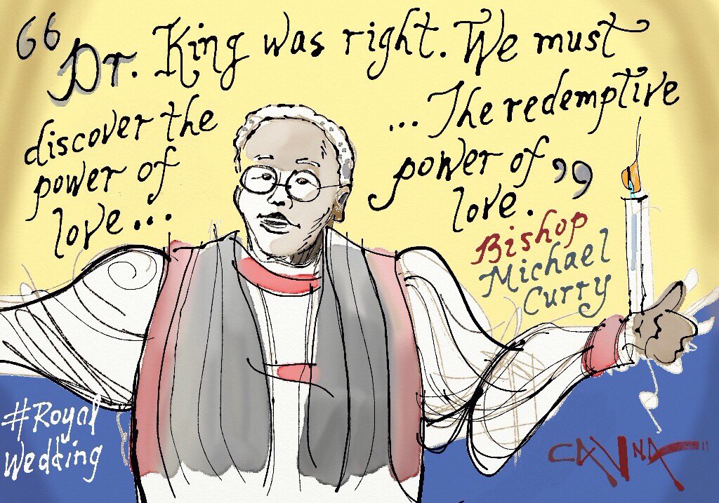 comicriffs (@comicriffs) on Twitter photo "The redemptive power of love!ā ā Bishop Michael Curry delivers the #RoyalWedding sermon. <a href="/PB_Curry/">Presiding Bishop Michael Curry</a> #RoyalWedding2018 "The redemptive power of love!ā ā Bishop Michael Curry delivers the #RoyalWedding sermon. <a href="/PB_Curry/">Presiding Bishop Michael Curry</a> #RoyalWedding2018