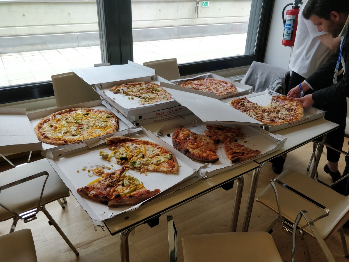 m_hlavac's tweet image. Amazing chat with #php developers at #WeAreDevelopers2018 . So many teams run successful business on top of PHP.

Special thanks to @Wayfair for ordering the pizza for all of us!