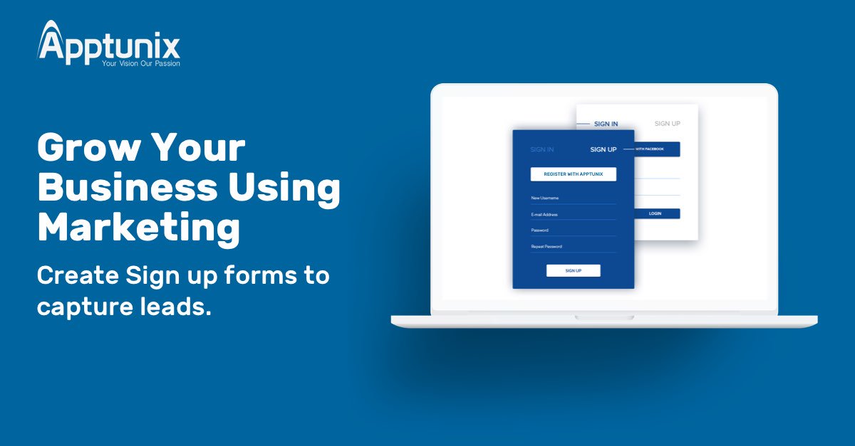 ApptunixUS's tweet image. Make sure your applications and website have sign-up forms attached wherever needed. #Apptunix #Mobileapps #signupform #Development #Appdevelopment #webDev #Startup #Business #BusinessOwner