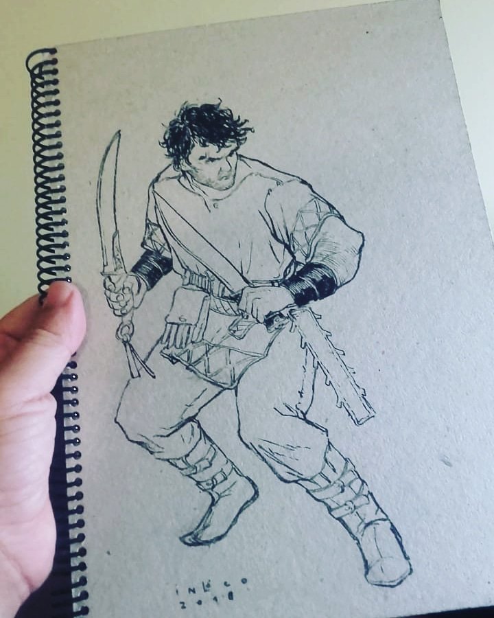 HurullaComics's tweet photo. Cover for my sketchbook. https://t.co/f7X2xWkd31