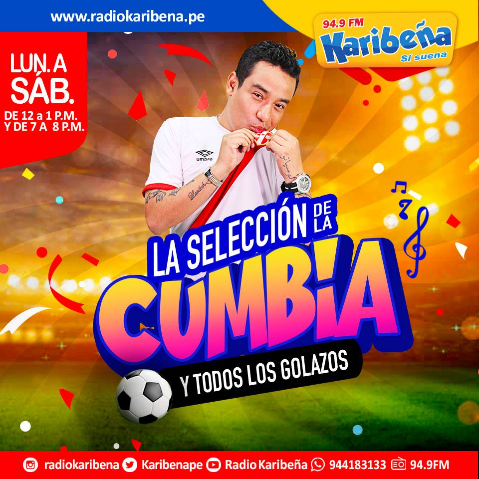 karibenape's tweet photo. ¡¡EMPEZÓ LO MEJOR DE LA CUMBIA!! 🎉🎉
Escucha tus canciones favoritas en #LaSelecciónDeLaCumbia de tu RADIO KARIBEÑA 🎊🎊
Pide los 'golazos' de #MathiasColmenares al 251 - 11 70 ☎📞
RADIO EN VIVO ► https://t.co/ple6YcJgci https://t.co/TU4dzjEqMR