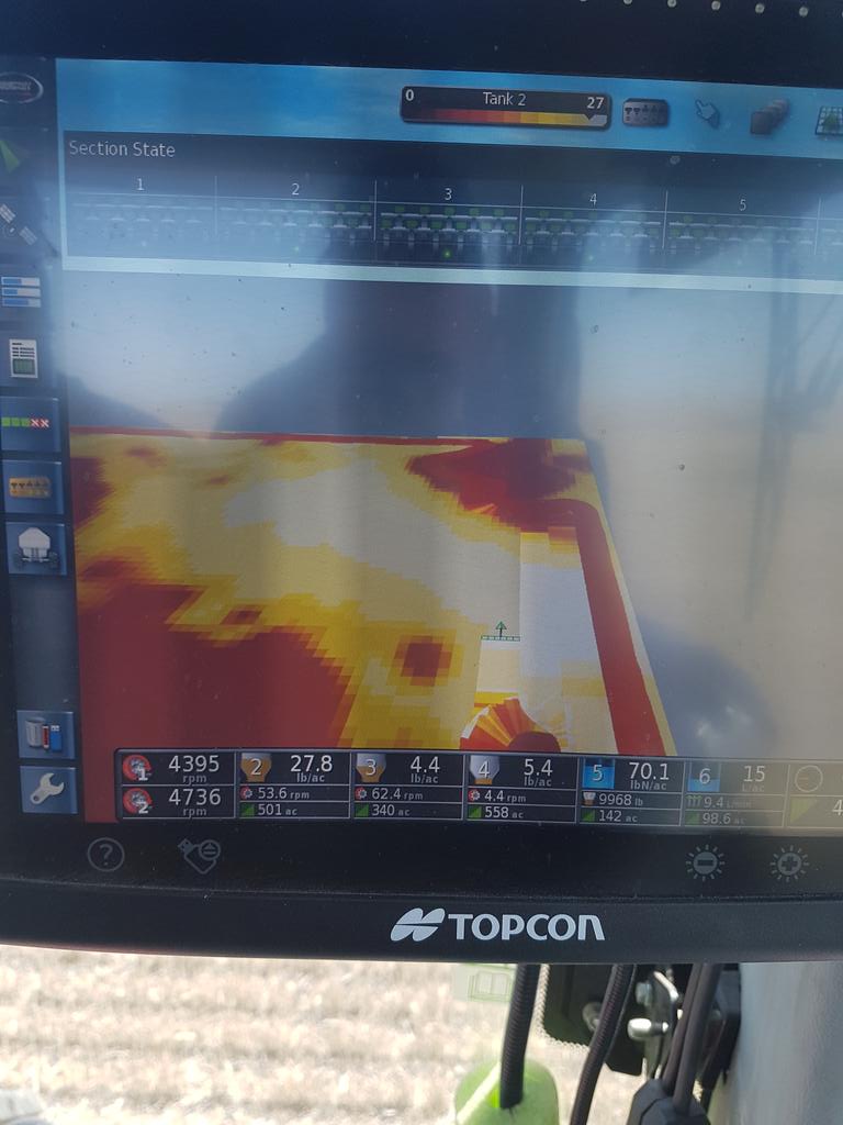 Nice shot of the VR sulphur map from <a href="/CropProConsult/">CropPro - a division of Croptimistic</a> @CropProDerek &amp; <a href="/bryce_moore17/">Bryce Moore</a>