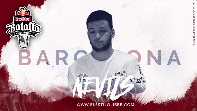 elestilolibre's tweet photo. #BatallaDeLosGallos 🇪🇸
#RBBarcelona

OCTAVOS DE FINAL

¡#VEGAS vs #NEVILS!

¿Quién pasa?

RT: VEGAS
MG: NEVILS https://t.co/KnP7DaADwQ
