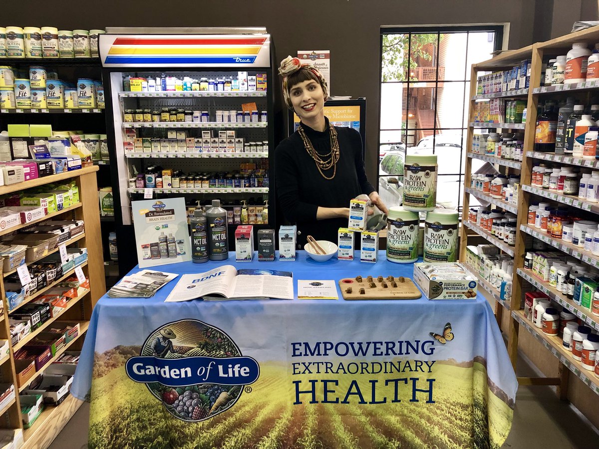 healthnutweets's tweet photo. Stop in today, get out of the rain and sample some of the newest additions to the Garden of Life family of products! 10% off these products today only. https://t.co/yTztN3orIo