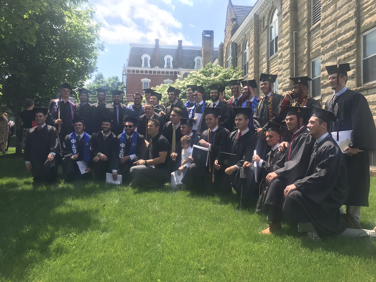 WJFootball's tweet photo. Congrats to the biggest senior class in all of college football this season.  
Record of 38-7. 
2 PAC championships 
2 NCAA playoff appearances
1 ECAC bowl championship 
Memories to last a lifetime 
AND MOST IMPORTANTLY DEGREES FROM ONE OF THE BEST COLLEGES IN THE COUNTRY! https://t.co/DEVyPbAzKc