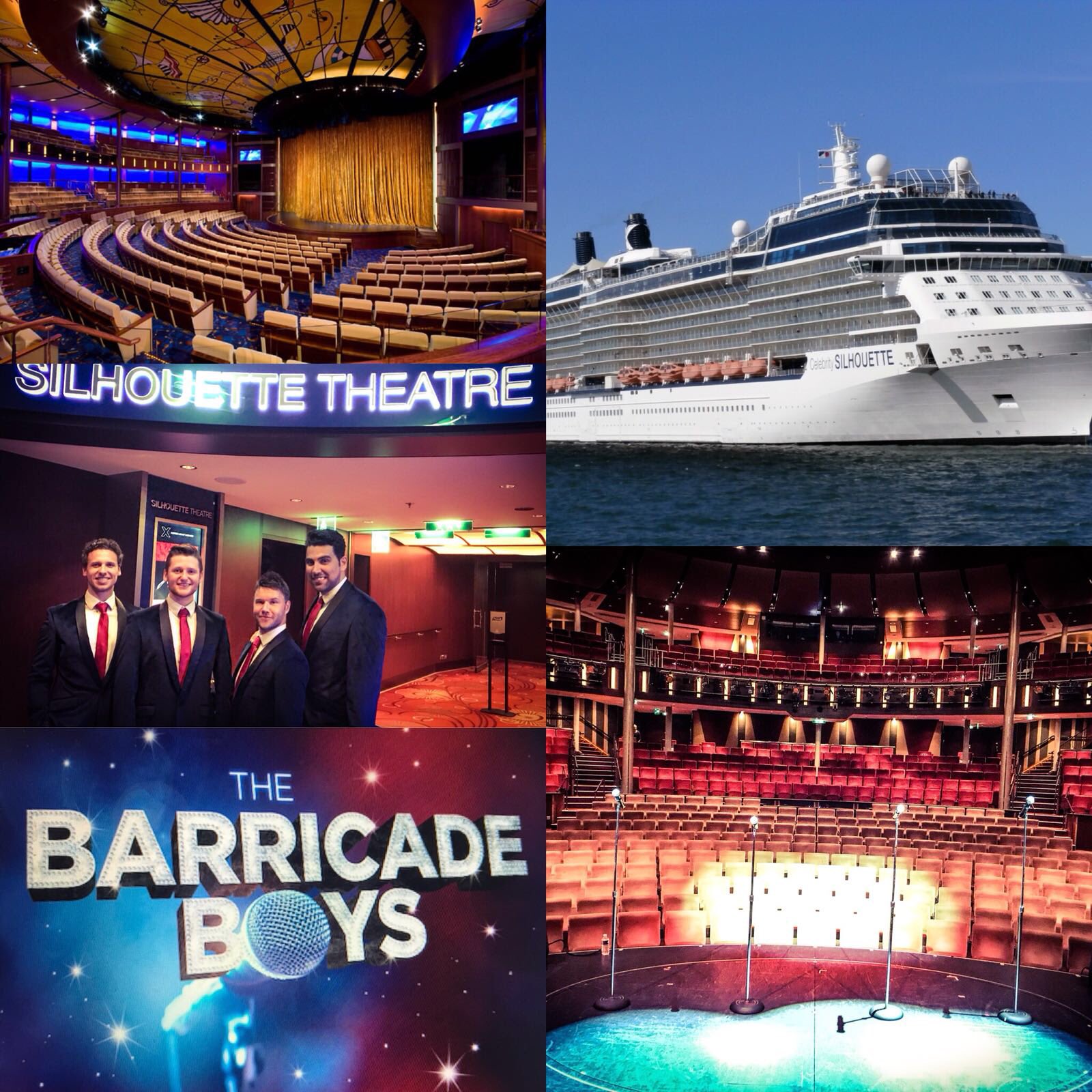 The Barricade Boys On Twitter What A Cruise Onboard Celebrityuk Silhouette Another Cracking Few Shows With Full Standing Ovations Next Stop Celebrityconstellation Lesmiserables Https T Co Qpaavgqciy
