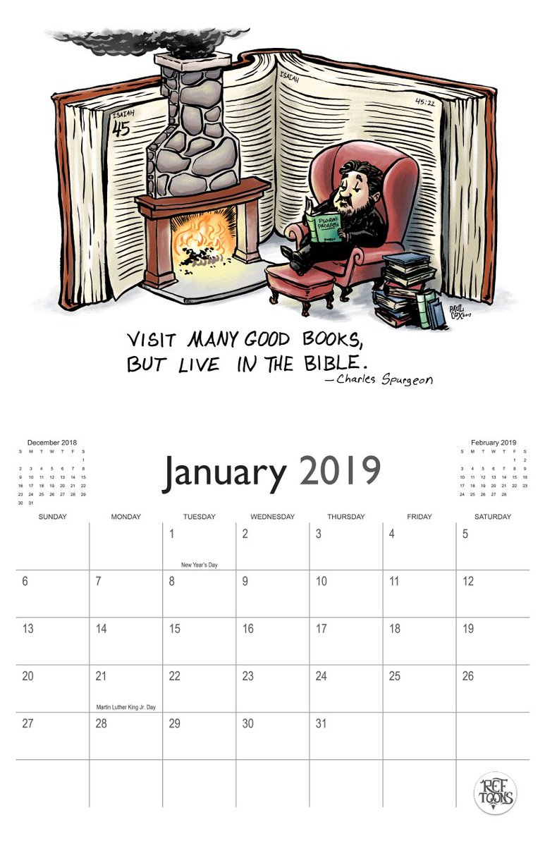 The RefToons 16-month calendar is up for pre-order!  This limited edition calendar will feature a different RefToon each month (September 2018 - December 2019). bit.ly/RefToonsCalend…

***Pre-Order ends Jun 2nd!***