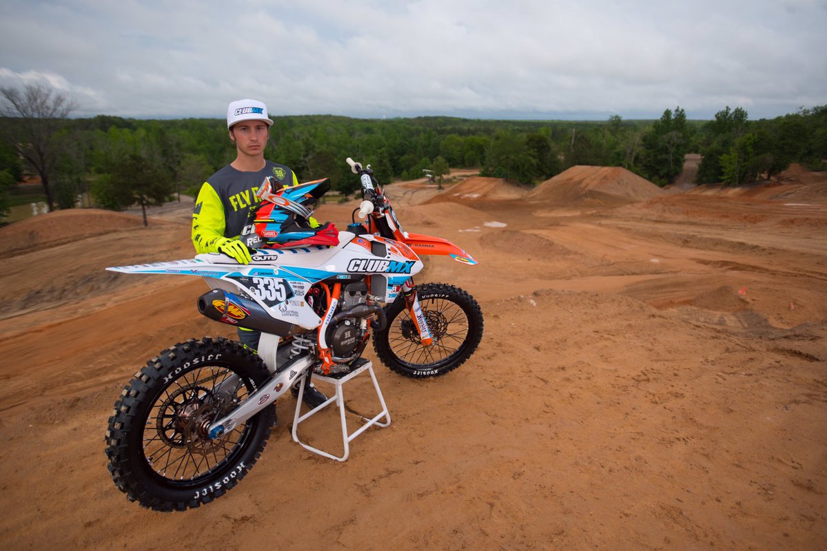 joeycrown355's tweet photo. To answer everyone's question I unfortunately will not be lining up today at Hangtown. But I'm happy to announce I'm going up to Canada to race for the @ClubMX_Training #redemptionracing team in the @TripleCrownSer . I'm excited to get back racing again it's been way to long! https://t.co/FUfo9tBX9g