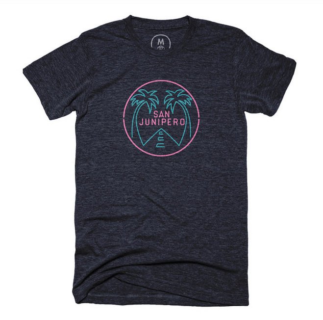 jmaruyama's tweet photo. Hooray! This t-shirt designed by Mark Morris is getting made. Now you can go buy it with confidence! Men's &amp; women’s sizes available. #SanJunipero  https://t.co/1TuVqzKlIv #MarkMorris #SquaredCo https://t.co/ZMSsOI9vZ4