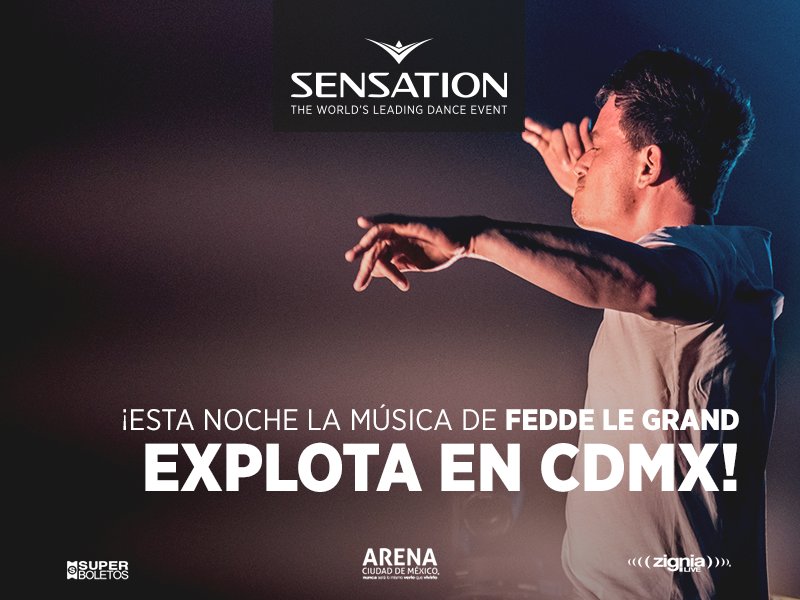 Sensation_MX's tweet photo. ¡No lo pienses! Compra tus boletos para #RISE y deja que Fedde Le Grand despierte tus sentidos ¿Boletos? 👉 https://t.co/Eq2i7tF3XD https://t.co/wTsyep6u4h