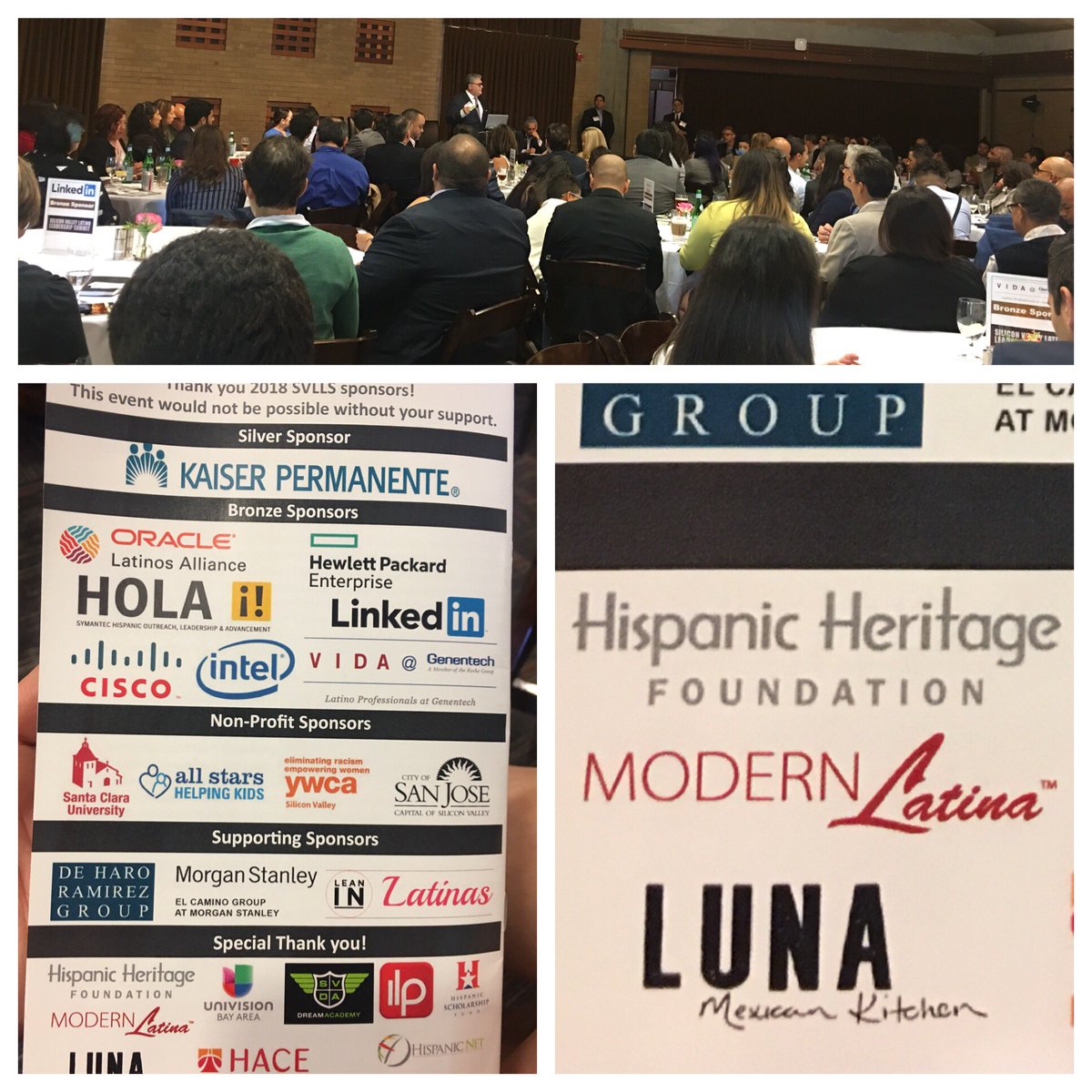 ModernLatinas's tweet photo. Excited to be at the sold-out 9th Annual Silicon Valley Latino Leadership Summit!! #inclusion #diversity #siliconvalleylatinoleadershipsummit #svlls #svlls18 #latinoleaders #latinaleaders #latinoempowerment #modernlatina #modernlatinas https://t.co/Q4sCWevd54