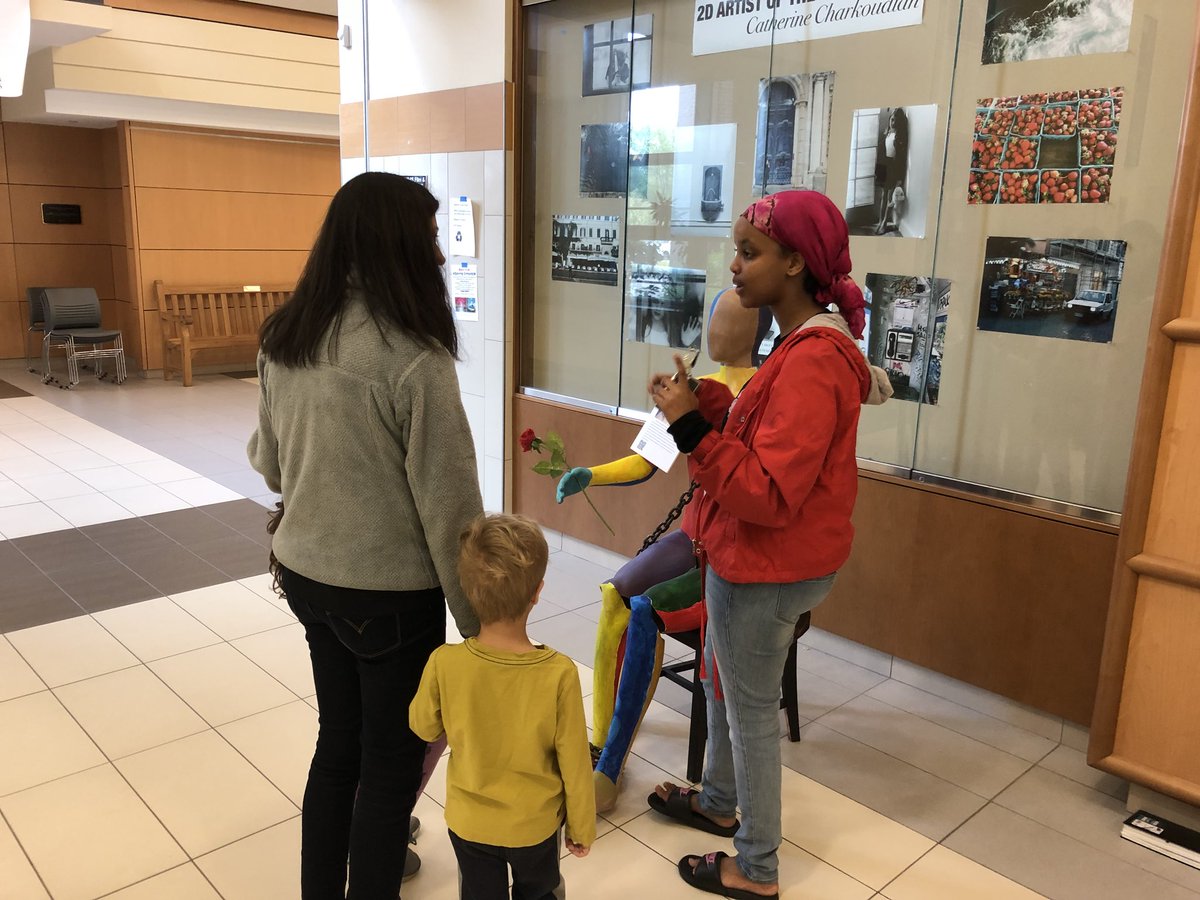 EvolutionsWHS's tweet photo. Evo &amp; UP: Ss sharing the plan through installations at the pancake festival @WellesleyPlan #thisislearning #staycurious https://t.co/FEpH6tSjR5
