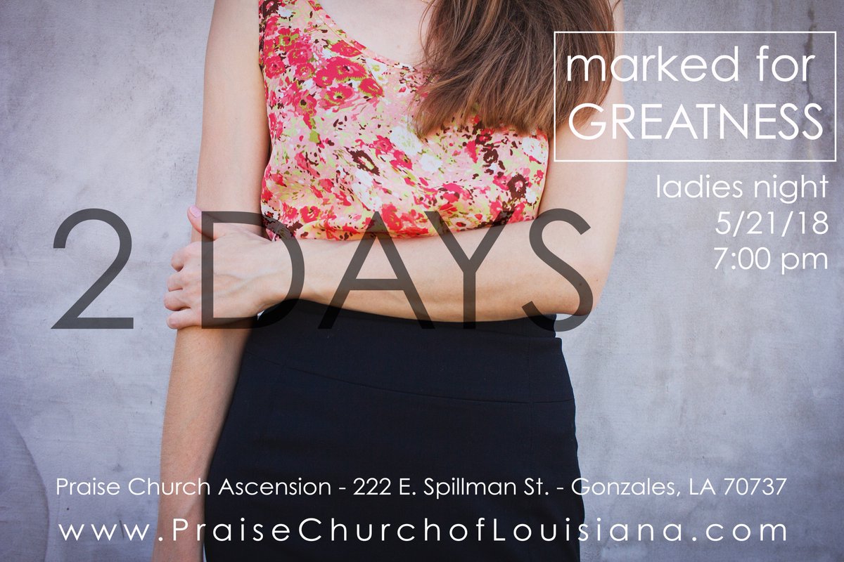 BeverlyBilbo's tweet photo. 2 Days until LADIES NIGHT! #LadiesNight #Ladies #WomenEmpowerment #women #Jesus #Worship #Praise #Network #BusinessWomen #StayatHomeMom #Mom #Mother #Louisiana #Gonzales #AscensionParish #Prairieville #SaintAmant #Geismar #BatonRouge https://t.co/umcPO9Cbdh