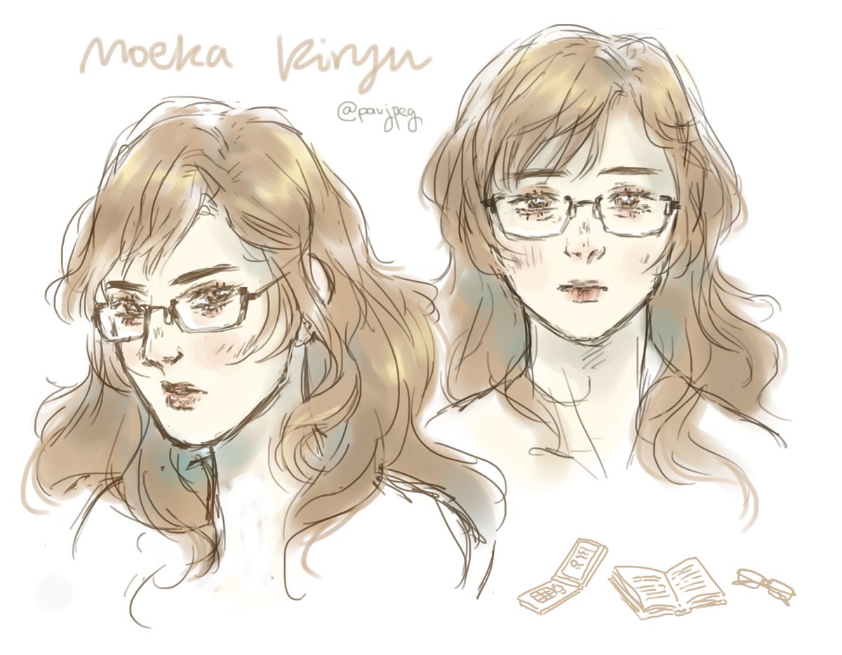 Pau Commissions Open Ive Been Thinking About Moeka So Much Lately With The New Steins Gate 0 Anime And Drawing Her Always Makes Me Feel Better Shes My Favorite Moekakiryu