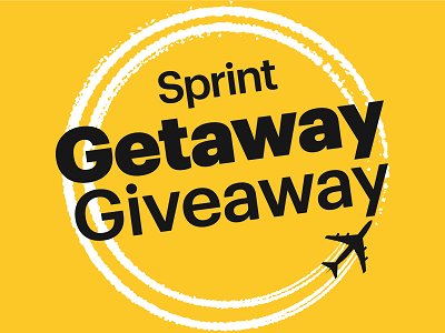 You and 3 others will pack your bags &amp; get away! Enter daily to win at sprint.com/getaway. Extra entries for each year you’ve been a Sprint customer! #SprintGetawaySweepstakes