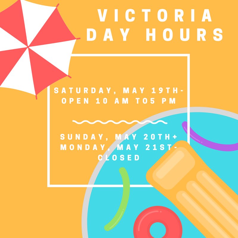 We’re OPEN today 10 AM-5 PM and closed Sunday and Monday for the long weekend! 🍦