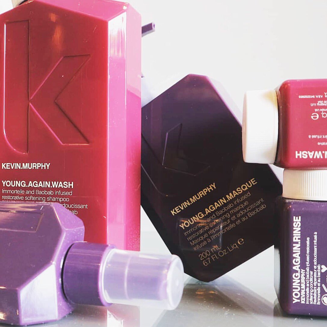 LOCKS THAT FEEL YOUNG.AGAIN

Turning back time on your hair is a tricky task. The Young.Again range is deeply restorative and includes gorgeous ingredients that are going to rewind the clock on damaged hair; a must have for hair wash day! #lovekm #kevinmurphyuk #youngagain