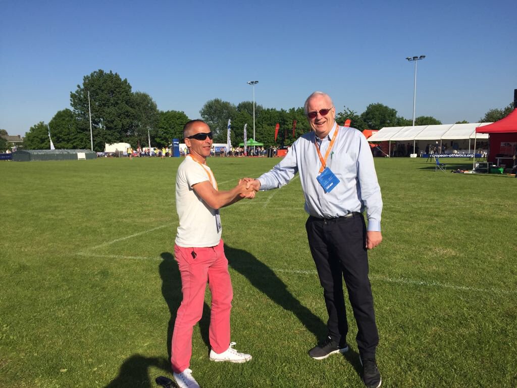 SvenPres's tweet photo. Enjoying every minute of the innovation, passion &amp; creativity of the @NightOf10kPBs including the @EuroAthletics 10,000m Cup in London! Good for the heart &amp; soul 👏👏👏 https://t.co/zsEEjlcOg9