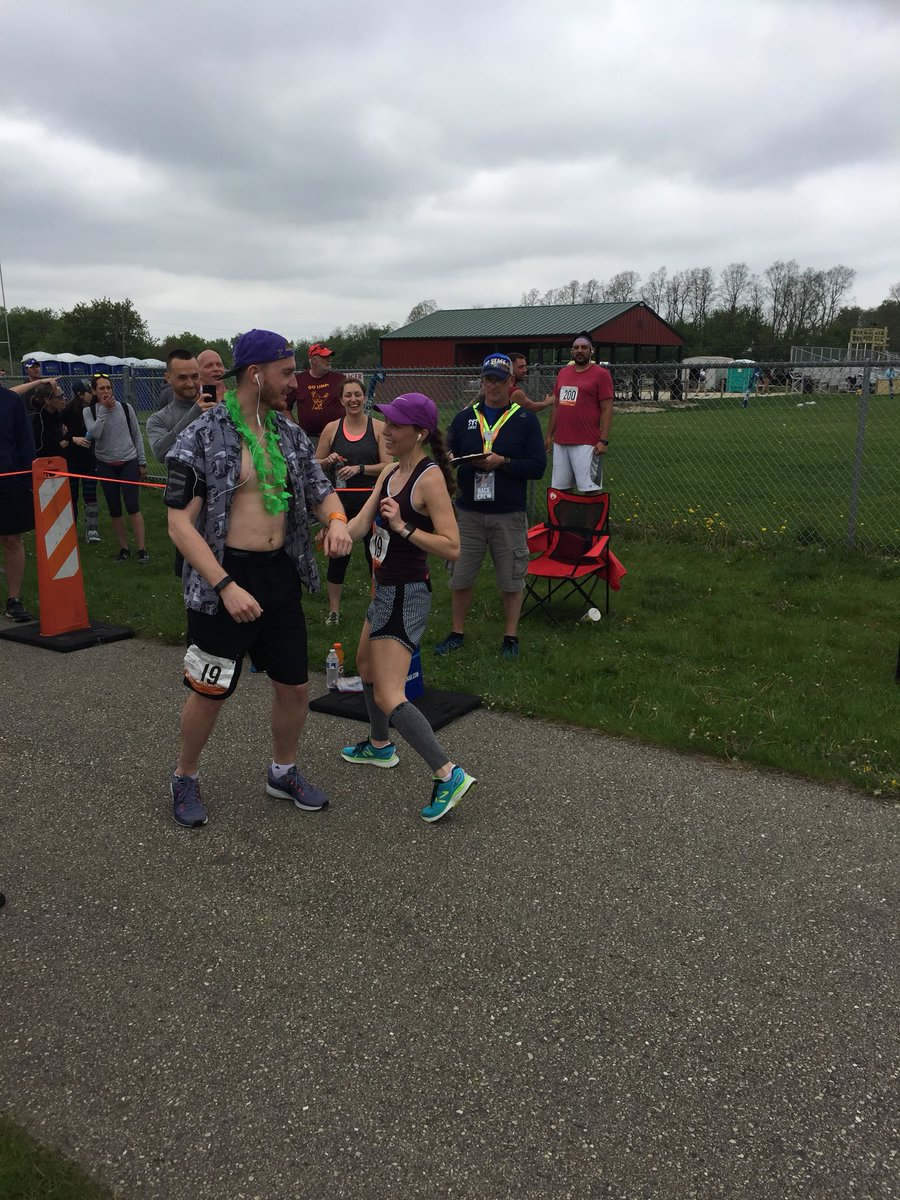 configurerun's tweet photo. Emily is done!  Ben is on the way, almost there everyone! https://t.co/qUnnWRJgmg