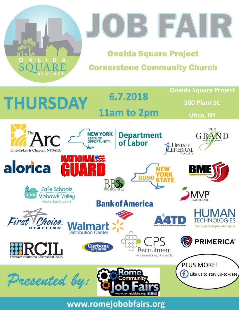 BaldwinBryce's tweet photo. Utica Job Fair! https://t.co/TPkHSuydKY