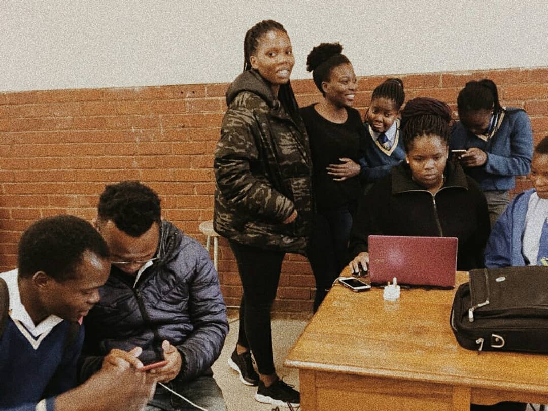 RAC_NPO's tweet photo. We went to Modiri Technical High School and this is the beginning of our #VarsityApplicationDrive. Thanks to those who donated๐โ https://t.co/ZCUm6XknsU