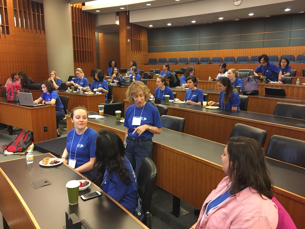 jessiet1023's tweet photo. Kicking off @TriangleWiSTEM #GSStemDayDuke with @DukeU @GirlScoutsNCCP @DukeEngineering @IBMVolunteers @CreditSuisse #skillsbuild
Thank you volunteers! And thank you sponsors for making this possible and for the yummy breakfast!! https://t.co/Z7lHv3q3jn
