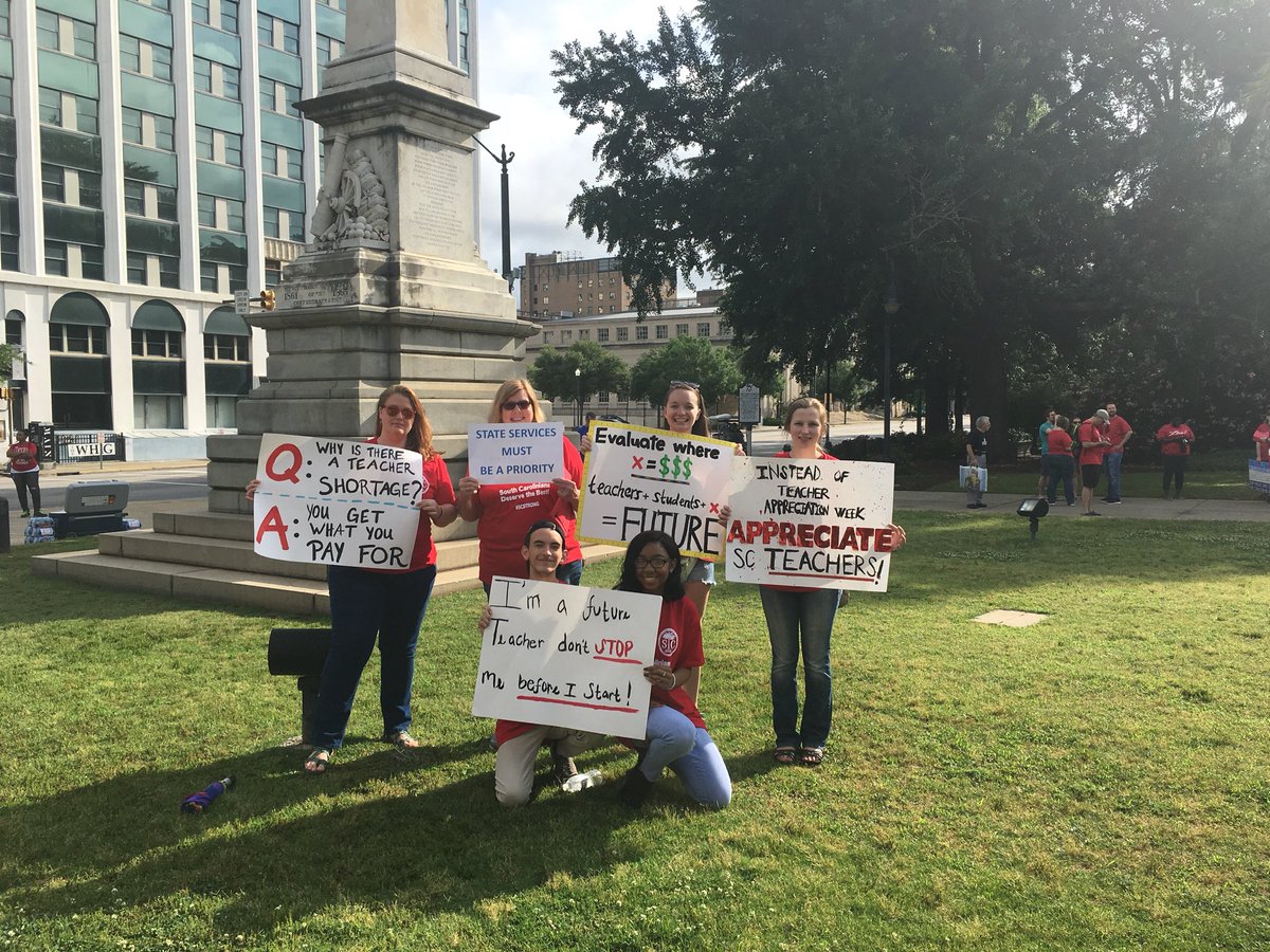 djocolsc's tweet photo. #SCRally #SCStrong #NortheastRising @MrsJacobsMath @Sabrina_suber @erjackson40 https://t.co/VIlj9M4Uri