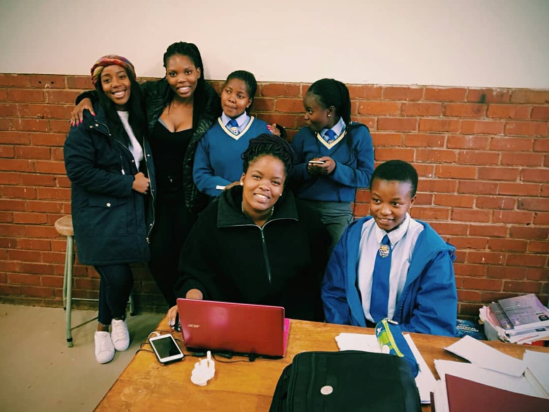 RAC_NPO's tweet photo. We went to Modiri Technical High School and this is the beginning of our #VarsityApplicationDrive. Thanks to those who donated๐โ https://t.co/ZCUm6XknsU
