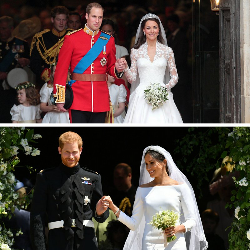 HuffPostCaLife's tweet photo. Old school, meet new school. #royalwedding https://t.co/y6DCIUNcfL