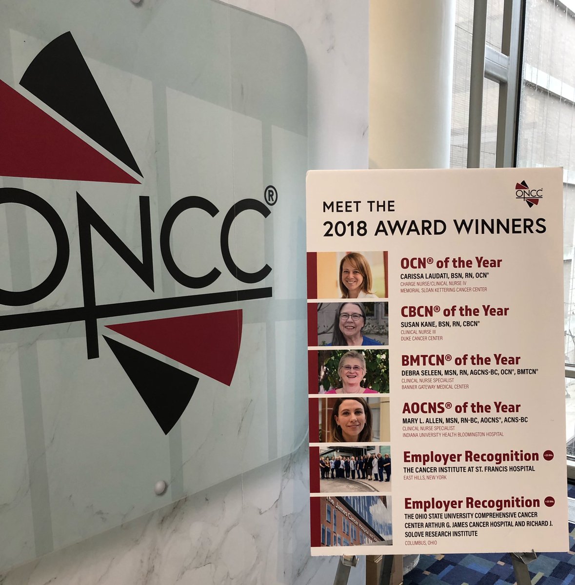 Marci On Twitter Congrats To All Oncc Award Winners
