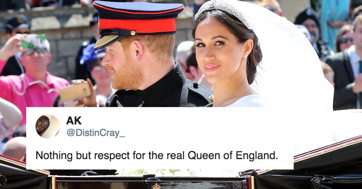 BuzzFeed's tweet photo. 19 tweets that perfectly sum up the #RoyalWedding https://t.co/MR6Zpiqvj8 https://t.co/wr8fqrQe8F